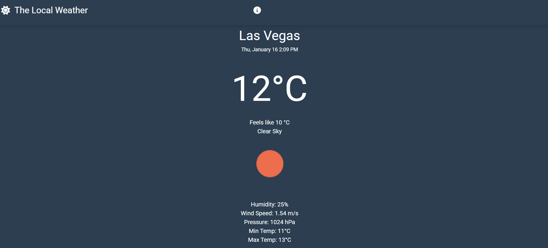 Weather Forecasting Web Application